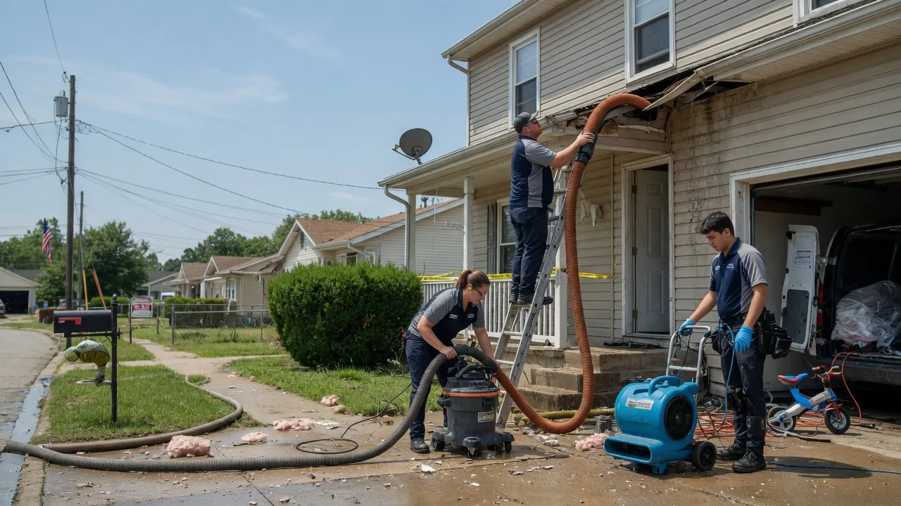Water Damage Restoration in Universal, IN near me